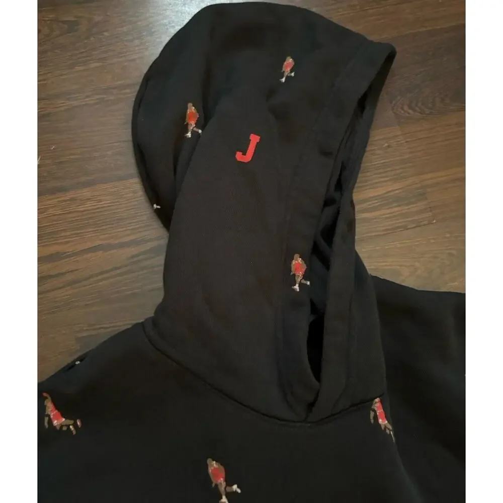 JORDAN ESSENTIAL HOLIDAY FLEECE PULLOVER MENS SZ M LIFESTYLE HOODIE DV9392-010